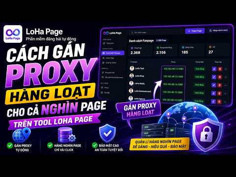 Cách Gán Proxy cho Page